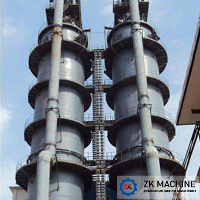 Équipement vertical de calcination de four pour le processus de fabrication de ciment et de latérite
