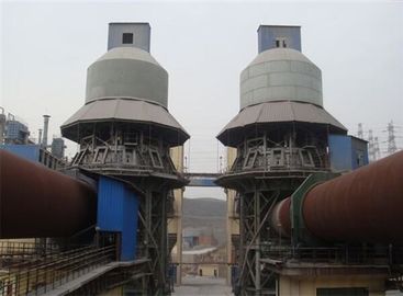 Four rotatoire calciné par scories de processus sec de chaux pour le ciment faisant l'usine