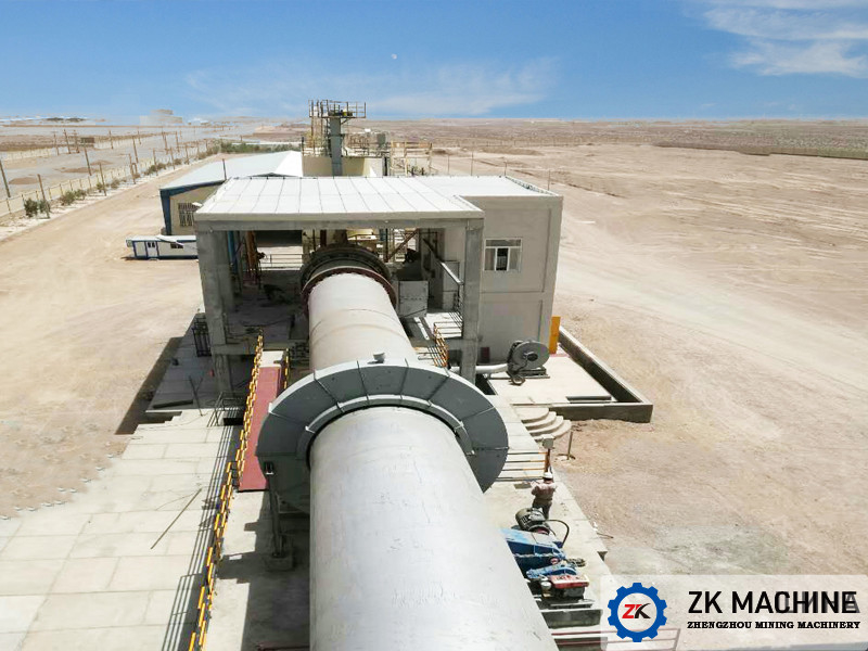 150m fourneau ligne de production de chaux active Résidu de betterave à sucre Traitement de la boue pour produire