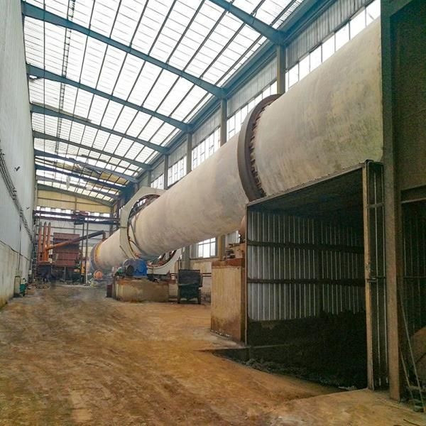 Moteur à courant alternatif four rotatif d'oxyde de zinc 7.5-75 KW four rotatif pour l'extraction du zinc à partir de diverses matières premières