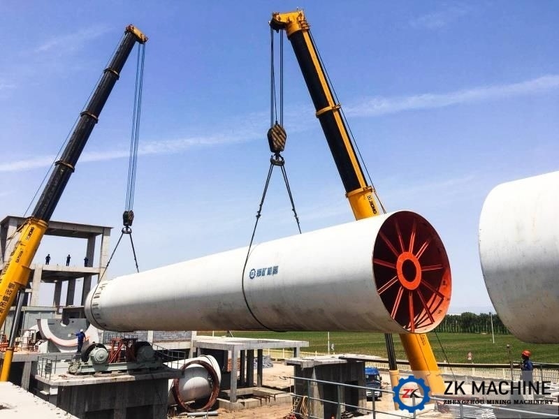 Nouveau design 600 T/D équipement de ligne de production de chaux active avec préchauffage