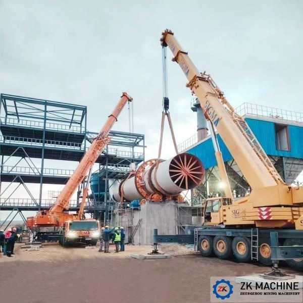 Solution haute performance pour séchoir rotatif de minerai de nickel à haut rendement de séchage