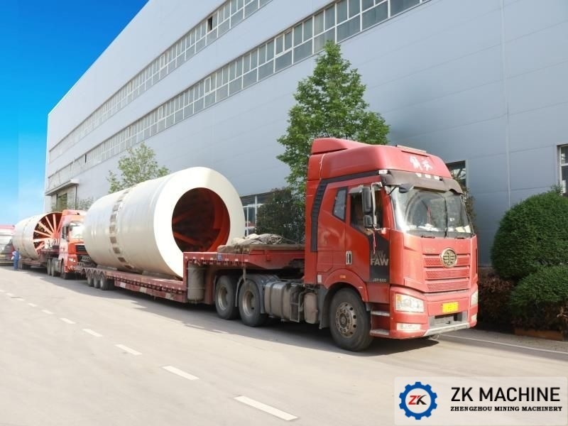 Sécheuse à rouleaux industrielle de 2 à 46 t/h avec système de commande PLC pour le séchage des minéraux