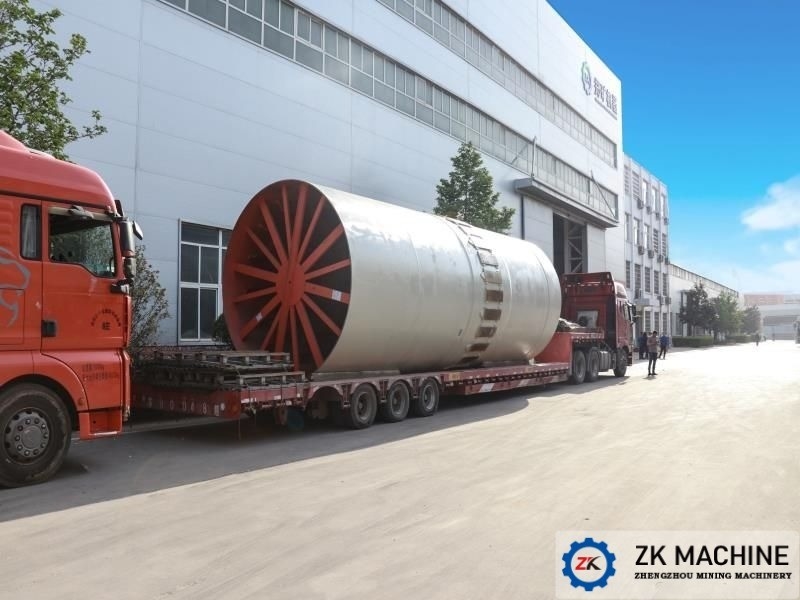 Sécheuse à rouleaux industrielle de 2 à 46 t/h avec système de commande PLC pour le séchage des minéraux