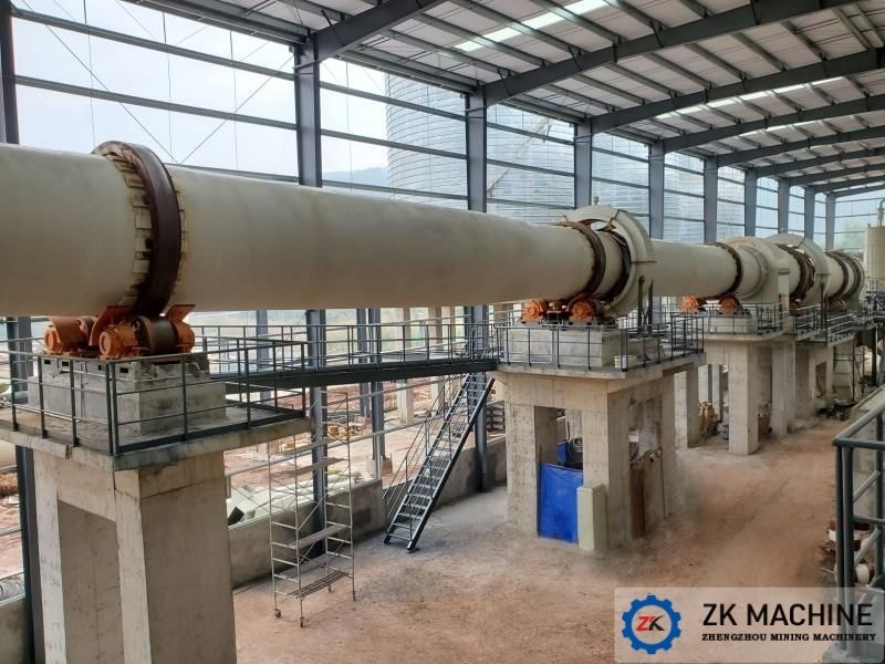 L'usine LECA pour la production d'agrégats d'argile légère à l'état élargi fabriquée à partir de matières premières de cendres volantes