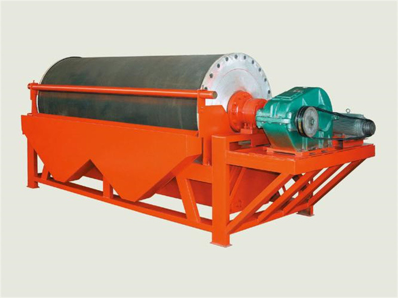 2 à 180 T/H séparateur magnétique, séparateur magnétique humide / sec du minerai de fer
