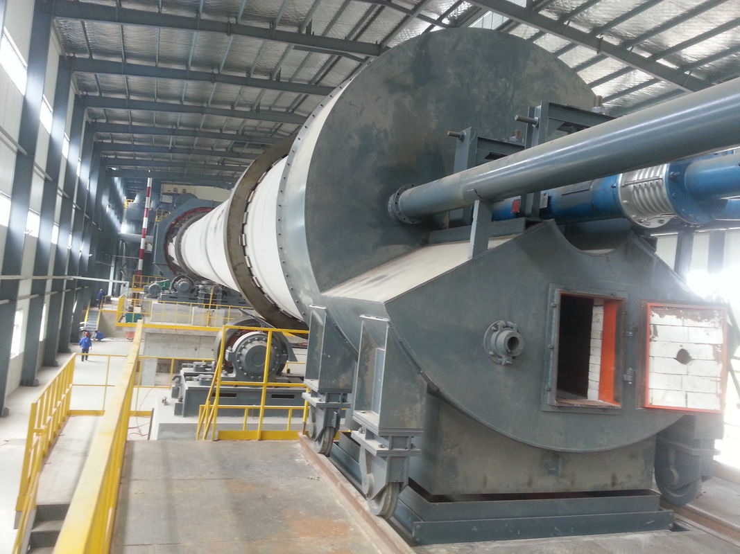 La lumière de 0.8-105 t/h a augmenté la structure raisonnable d'usine globale de four rotatoire d'argile