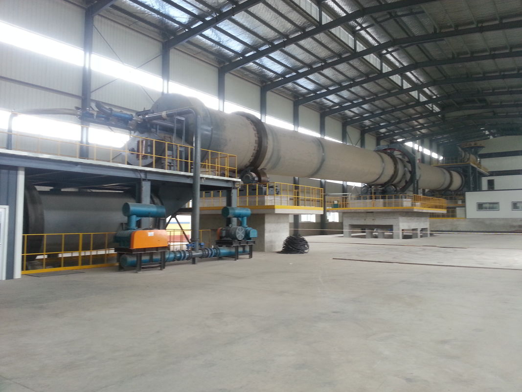 La lumière de 0.8-105 t/h a augmenté la structure raisonnable d'usine globale de four rotatoire d'argile