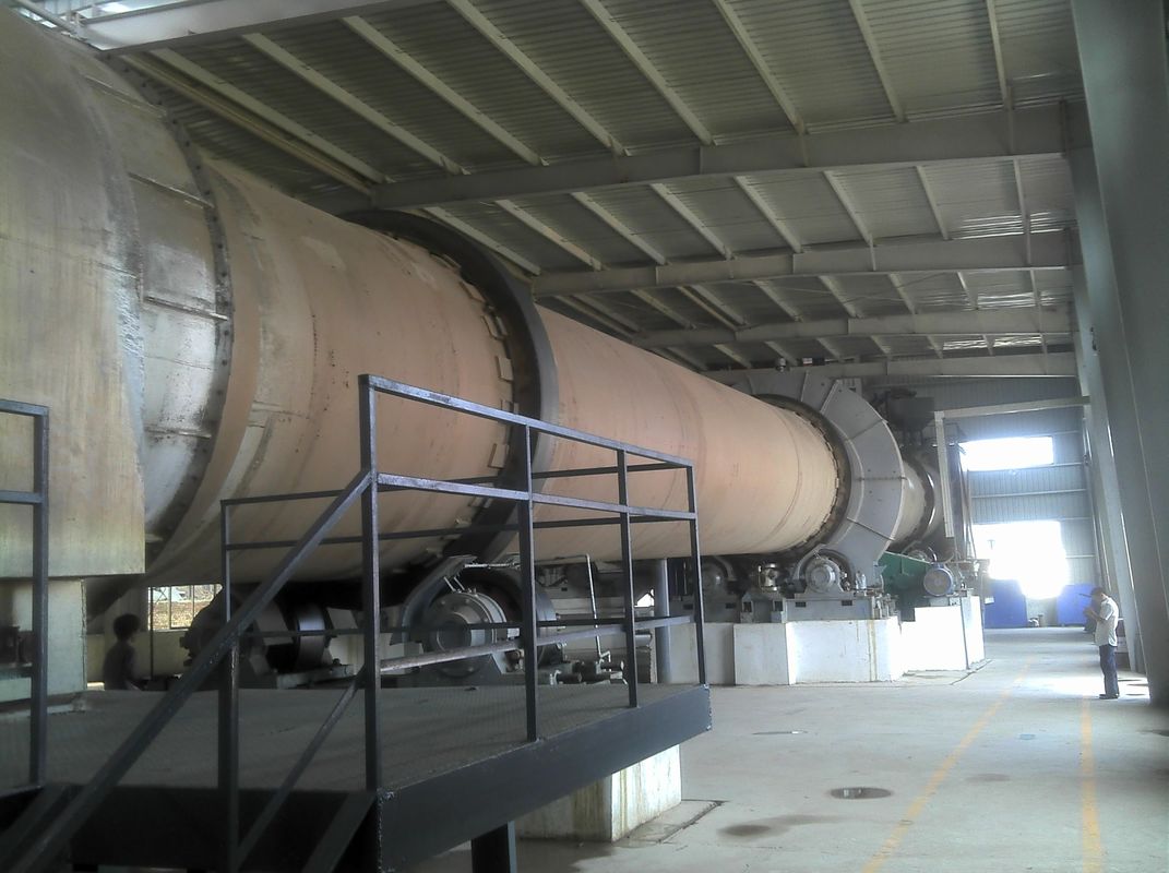 La lumière de 0.8-105 t/h a augmenté la structure raisonnable d'usine globale de four rotatoire d'argile