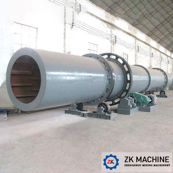 Séchoir à tambour à grande capacité industriel rotatif pour le calcaire avec moteur de 7,5 à 160 kW