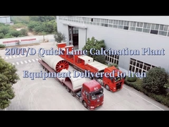 150m fourneau ligne de production de chaux active Résidu de betterave à sucre Traitement de la boue pour produire