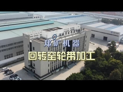 Équipement de four rotatif pour une chaîne de production de calcination de calcaire