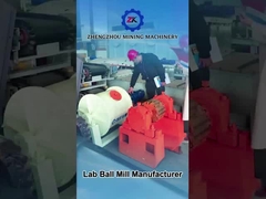 Fourniture de services sur site Moulin à billes en céramique intermittente humide à l'aluminium sintré