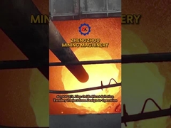 Équipement de calcination des fours rotatifs à oxyde de zinc Fours électriques Recyclage des cendres