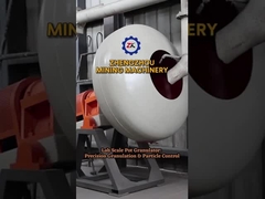 Petit granulateur à disque, équipement de grande capacité, professionnel et fiable